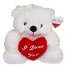 GiftyCity Plyšový medvídek se srdcem, I love you Náhled obrázku produktu 1