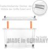 BigDean 2 Stück 60 L Aufbewahrungsbox mit Deckel groß Produktbild-Vorschau 5