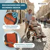 Rolstoel, opvouwbaar. Twee remsystemen. Zitbreedte 41 cm. Productafbeelding-voorbeeld 16