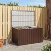 vidaXL Gartenbox Braun 149x99x93 cm Produktbild-Vorschau 1