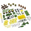 Tracteur John Deere avec benne 3 remorques et charrue Voir les images du produit 4