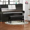 HOMCOM Klavierbank Höhenverstellbar Stauraum 105 x 37 x Produktbild-Vorschau 2