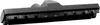 A black vacuum cleaner attachment with bristles. Produktbild-Vorschau