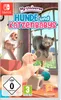 A Nintendo Switch game box for 'My Universe, Hunde- und Katzenbabys' featuring cartoon-like illustrations of a dog and a cat. Produktbild-Vorschau