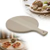 Krájacia doska okrúhla s rukoväťou 30 cm buk na krájanie Náhľad obrázku produktu 1