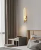 Elyptica - Nowoczesna Lampa Kinkiet LED Złoty 48 cm Podgląd zdjęcia produktu 3