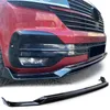 Frontspoiler Lippe mit Splitter und Gitter Schwarz Glanz Produktbild-Vorschau 3