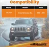 Bras de contr?le infšŠrieur arriššre ajustable pour Jeep Voir les images du produit 5
