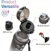 Carla Trinkflasche Bouldert schwarz One size Produktbild-Vorschau 4
