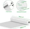 A roll of vacuum seal bags with diagrams illustrating its features. Produktbild-Vorschau