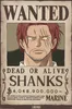ONE PIECE - Poster Maxi 91cmx51cm - Wanted Shanks Produktbild-Vorschau 1