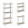 Relaxdays Schwerlastregal, 2er Set, 5 Ebenen, HBT 180x70x30 Produktbild-Vorschau 6