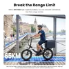Touroll S3 Faltbares E-Bike 20×3.0 Zoll Fatbike, 65 km Produktbild-Vorschau 8