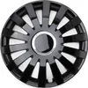 4x 15" Zoll Radkappen Schwarz Radzierblenden Radblenden Produktbild-Vorschau 5