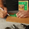 com-four® 5x Mini-Zollstock als Schlüsselanhänger aus Produktbild-Vorschau 2