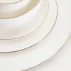 HOMLA AUROO Essteller mit Goldrand 26,5 cm Produktbild-Vorschau 5