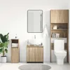 vidaXL Mobile da bagno rovere Sonoma 60x33x58 cm truciolato Anteprima dell’immagine prodotto 11