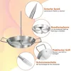 Vertikaler Grillspieß Edelstahl 30cm Shawarma Grillhalter Produktbild-Vorschau 2
