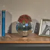 Pot de fleurs « Boule à disco » Relaxdays, pot suspendu, Voir les images du produit 3