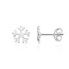 JEWLIX Sterlingsilber Ohrstecker Schneeflocke von JEWLIX Produktbild-Vorschau 3