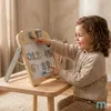 Tableau en bois pour enfants Mamabrum 2 en 1 – Tableau Voir les images du produit 2