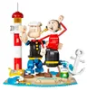 Juego de construcción Popeye y Olivia de la serie Vista previa de la imagen del producto 2