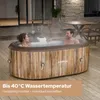Arebos AR-HE-SPA2OHH, Braun, 650 mm, 22 kg Produktbild-Vorschau 15