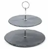 Alpina Etagere - Schiefer - 2-lagig - Durchmesser 20 und 25 Produktbild-Vorschau 3