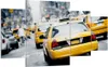 Bild auf Leinwand - Leinwandbild - Taxi Straße New York - Produktbild-Vorschau 1