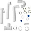 Haas PP-Doppelspülensiphon 1 1/2" x 1 1/2" mit einem Produktbild-Vorschau 3