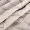 Koc mikroflano CARO 170x210 beżowy 340 GSM puszysty Podgląd zdjęcia produktu 6