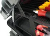A close-up view of a tool case with screwdrivers and pliers inside. Podgląd zdjęcia produktu