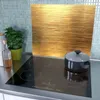 Spritzschutz Herdabdeckplatte Schneidebrett aus Glas Golden Produktbild-Vorschau 3