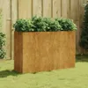 Hochbeet 120x40x80 cm Cortenstahl Produktbild-Vorschau 1