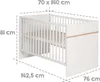 roba Kindermöbelset 'Pia', 2-teilig, Baby-/Kinderbett Produktbild-Vorschau 4