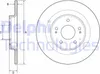 2x DELPHI Bremsscheibe BG4924C passend für PEUGEOT 4008 SUV Produktbild-Vorschau 1