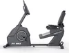 A side view of a recumbent exercise bike against a white background. Produktbild-Vorschau