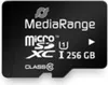 MediaRange Carte SD MicroSD 256GB UHS-1 Cl.10 avec Voir les images du produit 3