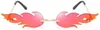 Feuer Flamme Brille 1Pc 16 X 14 X 2. 7 Cm Flamme Randlose Produktbild-Vorschau 4