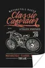MuchoWow® Poster Mancave - Motor - Schwarz - Vintage 60x90 Produktbild-Vorschau 1