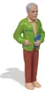 Gioco di figure bambole famiglia europea 8pcs. Anteprima dell’immagine prodotto 2