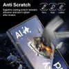 A hammer striking a screen protector, showing its durability. Produktbild-Vorschau