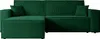 A green sectional sofa is shown against a white background. Produktbild-Vorschau