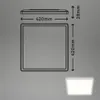 BRILONER SLIM LED Panel, Neutralweißes Licht, Produktbild-Vorschau 5