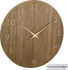 Analoge Wanduhr aus Holz 60.3072 Quarzuhr 298 mm Produktbild-Vorschau 10