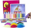 Sandmalerei Karten für Kinder - DIY Ausmalbilder mit Produktbild-Vorschau 1