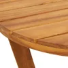 Garten-Esstisch Rund Ø110x75 cm Massivholz Akazie Produktbild-Vorschau 10
