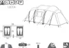 Familienzelt 4 Personen 500x230x200cm, wasserdicht, Produktbild-Vorschau 8