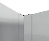 vidaXL Raseneinfassung 100 x 60 x 20 cm Stahl Silber Produktbild-Vorschau 5