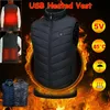 Herren Beheizbare Weste Winter Beheizte mit 4 Heizbereiche Produktbild-Vorschau 3